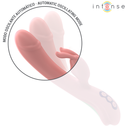 INTENSE - RACHEL VIBRATEUR RABBIT 5 VIBRATIONS ROSE INTENSE FUN TOYS