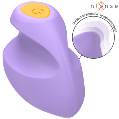 INTENSE - URSULA STIMULATEUR 10 VIBRATIONS VIOLET INTENSE FUN TOYS