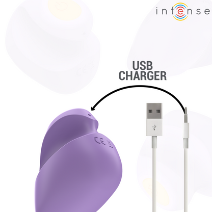 INTENSE - URSULA STIMULATEUR 10 VIBRATIONS VIOLET INTENSE FUN TOYS