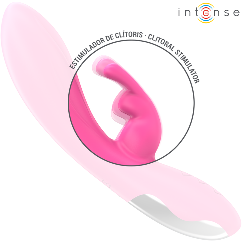 INTENSE - RANDALL VIBRATEUR RABBIT 10 VIBRATIONS ROSE INTENSE FUN TOYS