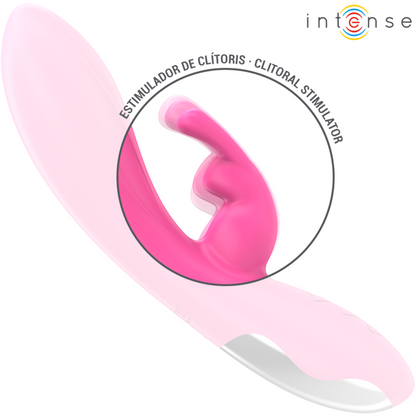INTENSE - RANDALL VIBRATEUR RABBIT 10 VIBRATIONS ROSE INTENSE FUN TOYS