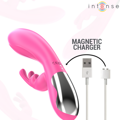 INTENSE - RANDALL VIBRATEUR RABBIT 10 VIBRATIONS ROSE INTENSE FUN TOYS