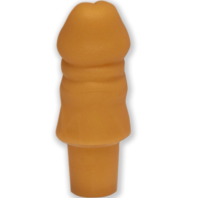 DIABLO PICANTE - PLUG EN FORME DE PÉNIS DORÉ DIABLO PICANTE