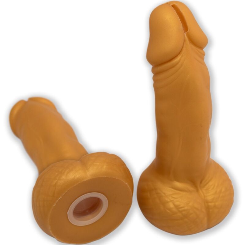 DIABLO PICANTE - TIRELIRE EN FORME DE PÉNIS 22,5 CM OR DIABLO PICANTE