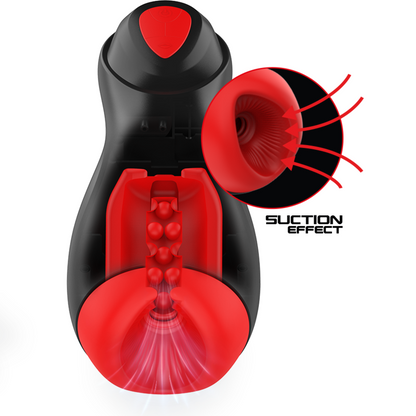 JAMYJOB - MASTURBATEUR AUTOMATIQUE CORE-X 5 MODES D'ASPIRATION ET DE VIBRATION JAMYJOB