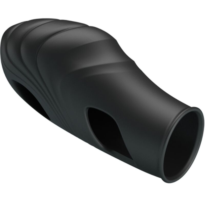 PRETTY LOVE - VIBRATEUR DE DOIGT EN SILICONE LICH NOIR PRETTY LOVE