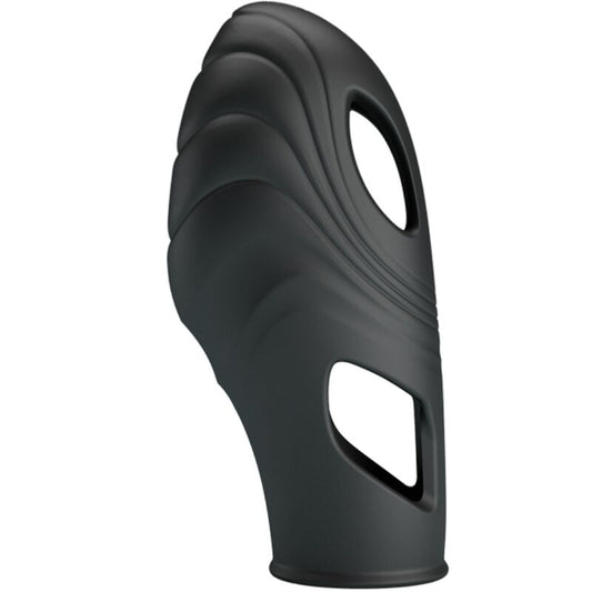 PRETTY LOVE - VIBRATEUR DE DOIGT EN SILICONE LICH NOIR PRETTY LOVE