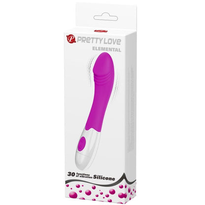 PRETTY LOVE - VIBRATEUR ELEMENTAL 30 MODES DE VIBRATION VIOLET PRETTY LOVE
