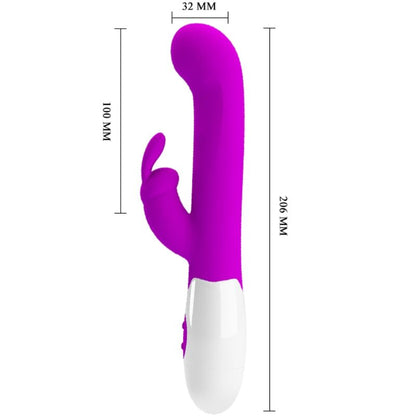 PRETTY LOVE - VIBRATEUR CENTAURE LAPIN 30 MODES DE VIBRATION VIOLET PRETTY LOVE