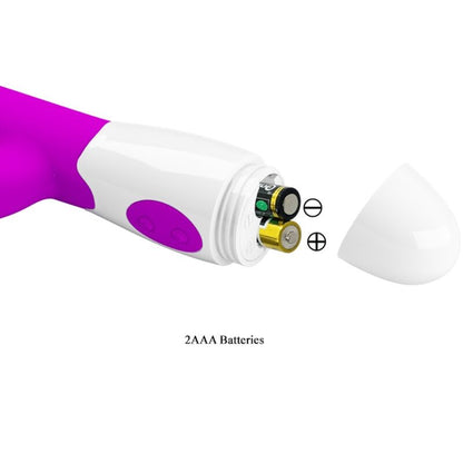 PRETTY LOVE - VIBRATEUR CENTAURE LAPIN 30 MODES DE VIBRATION VIOLET PRETTY LOVE