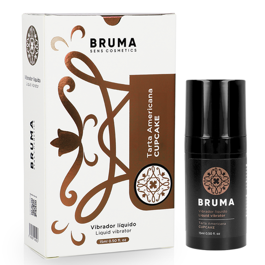 BRUMA - VIBRATEUR LIQUIDE ULTRA GLISSANT CUPCAKE 15 ML BRUMA