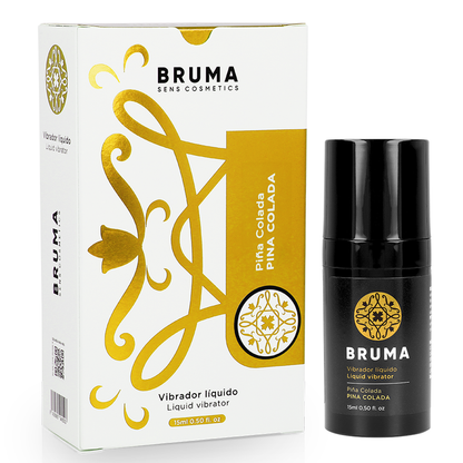 BRUMA - VIBRATEUR LIQUIDE ULTRA GLISSANT PINA COLADA 15 ML BRUMA