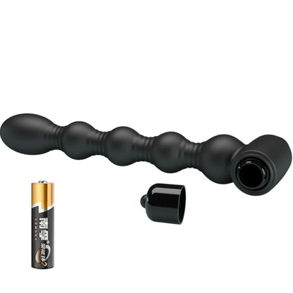 PRETTY LOVE - PLUG ANAL LYNN SILICONE 10 VIBRATIONS NOIR PRETTY LOVE