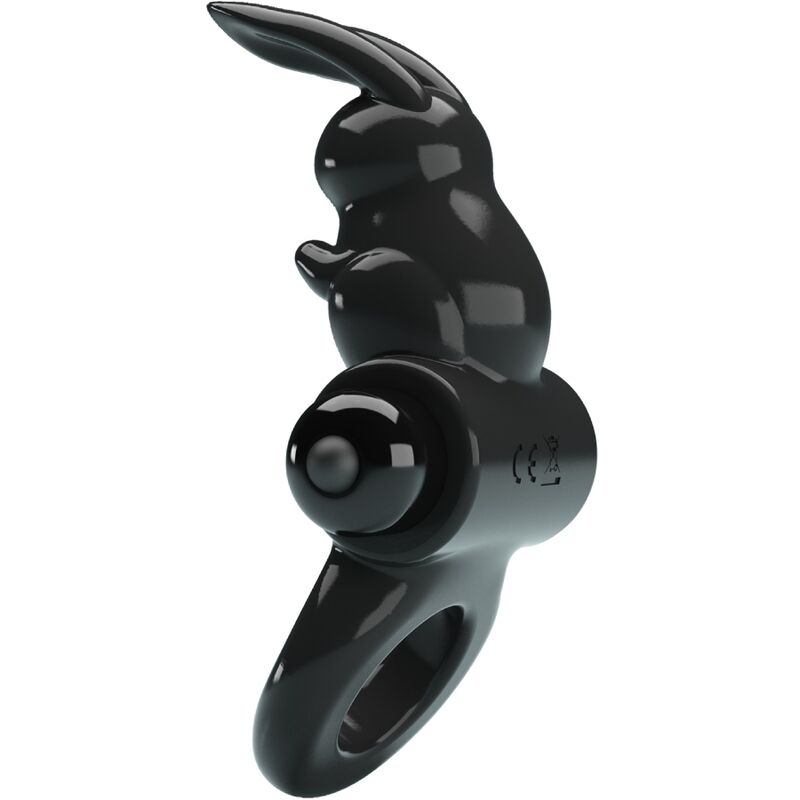 PRETTY LOVE - ANNEAU VIBRATEUR EXCITANT RABBIT 10 VIBRATIONS NOIR PRETTY LOVE PARTY UP