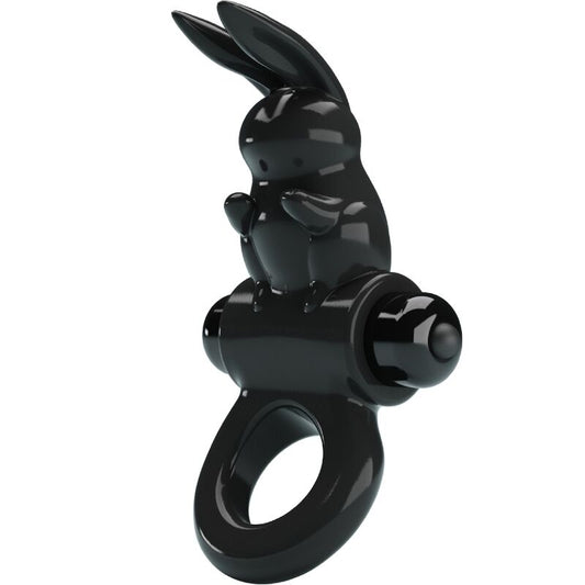PRETTY LOVE - ANNEAU VIBRATEUR EXCITANT RABBIT 10 VIBRATIONS NOIR PRETTY LOVE PARTY UP