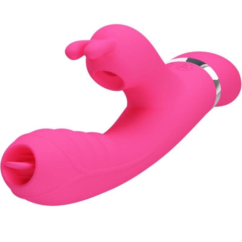 PRETTY LOVE - VIBRATEUR LAPIN MULTIFONCTION PHOENIX ROSE PRETTY LOVE