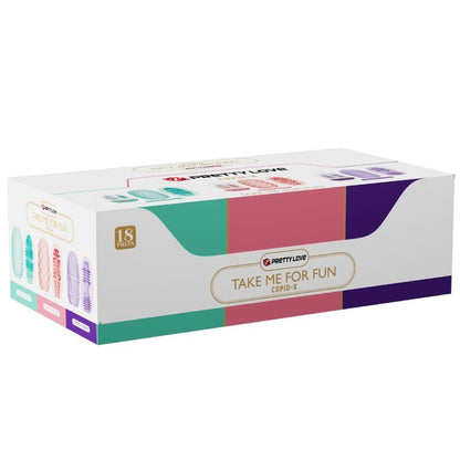 PRETTY LOVE - CUPID X 18 MASTURBATEURS POUR HOMMES DIFFÉRENTES TEXTURES PRETTY LOVE