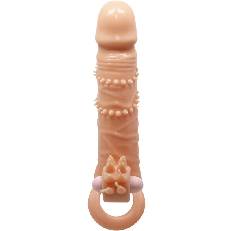 PRETTY LOVE - CONNOR MANCHON DE PÉNIS + STIMULATEUR DE CLITORIS CHAIR PRETTY LOVE