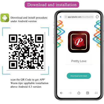 PRETTY LOVE - FRANZ MASSEUR ET VIBRATEUR APPLICATION GRATUITE VIOLET PRETTY LOVE