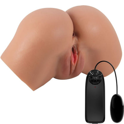 CRAZY BULL - HAILEY VIBRATEUR FESSIER AVEC CONTRÔLE RÉALISTE DU VAGIN ET DE L'ANUS À TÉLÉCOMMANDE CRAZY BULL