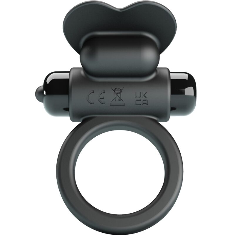 PRETTY LOVE - BAGUE VIBRANTE DEBONAIRE LAPIN 10 VIBRATIONS NOIRE PRETTY LOVE