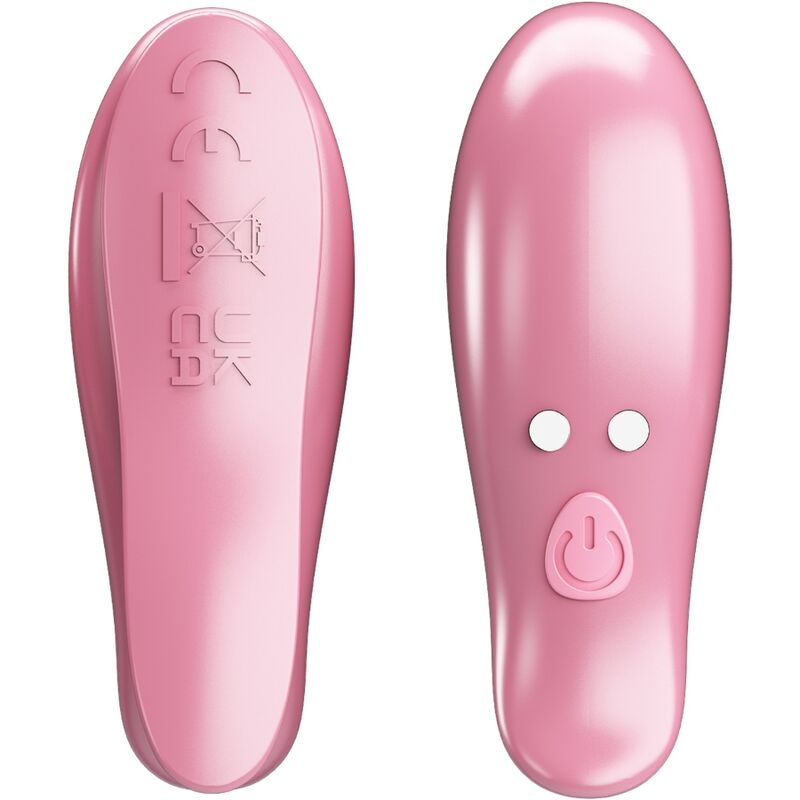 PRETTY LOVE - PINCES À TÉTONS CAILEY 10 VIBRATIONS TÉLÉCOMMANDE ROSE PRETTY LOVE