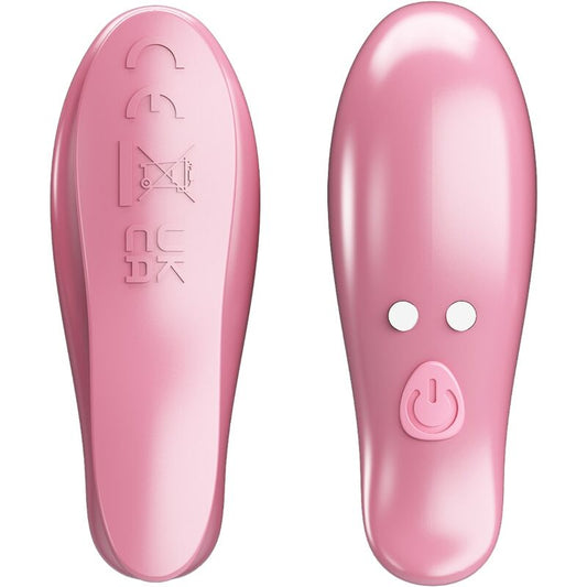 PRETTY LOVE - PINCES À TÉTONS CAILEY 10 VIBRATIONS TÉLÉCOMMANDE ROSE PRETTY LOVE