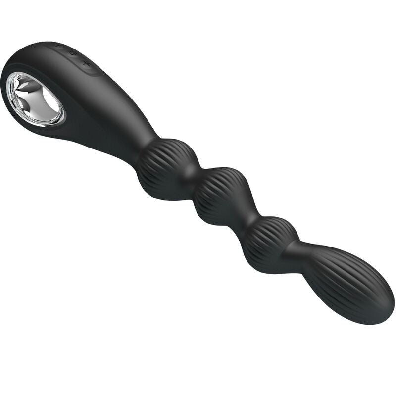 PRETTY LOVE - VIBRATEUR ANAL FEDERER 12 VIBRATIONS NOIR PRETTY LOVE
