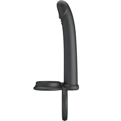 PRETTY LOVE - DILLION DOUBLE PÉNÉTRATION DOUBLE ANNEAU PÉNAL NOIR PRETTY LOVE PARTY UP