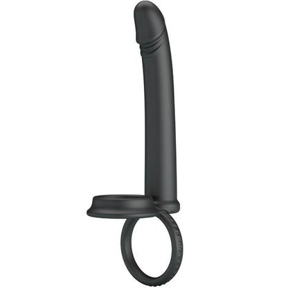 PRETTY LOVE - DILLION DOUBLE PÉNÉTRATION DOUBLE ANNEAU PÉNAL NOIR PRETTY LOVE PARTY UP