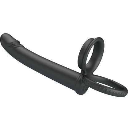 PRETTY LOVE - DILLION DOUBLE PÉNÉTRATION DOUBLE ANNEAU PÉNAL NOIR PRETTY LOVE PARTY UP