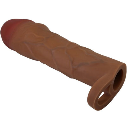 PRETTY LOVE - MANCHON DE PÉNIS HANI AVEC EXTENSION DE 5 CM MULÂTRE PRETTY LOVE