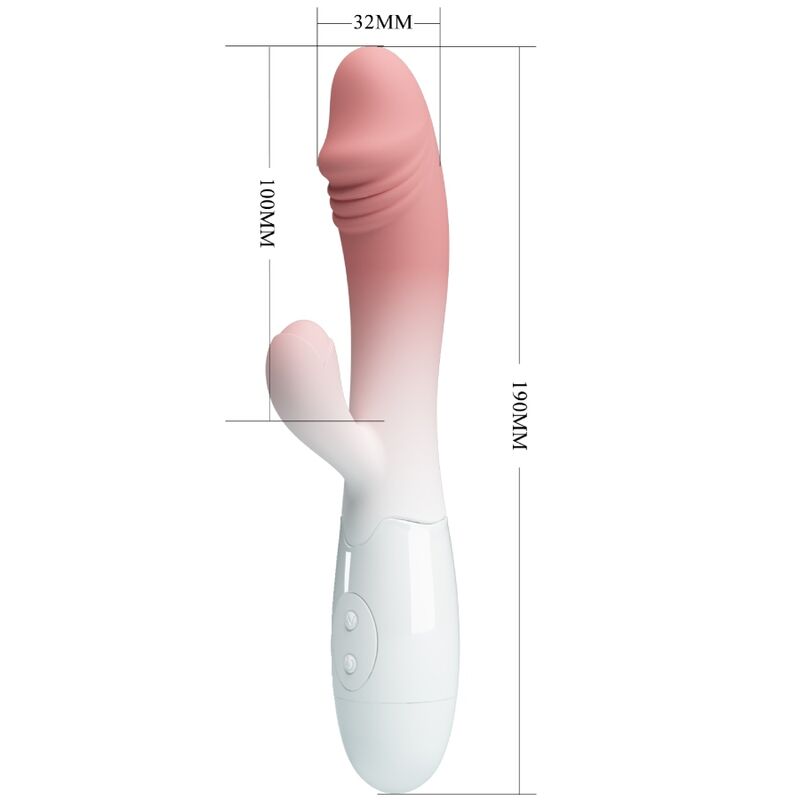 PRETTY LOVE - VIBRATEUR SNAPPY RABBIT 30 VIBRATIONS ROSE PRETTY LOVE