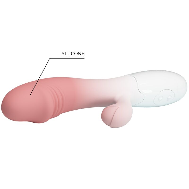 PRETTY LOVE - VIBRATEUR SNAPPY RABBIT 30 VIBRATIONS ROSE PRETTY LOVE