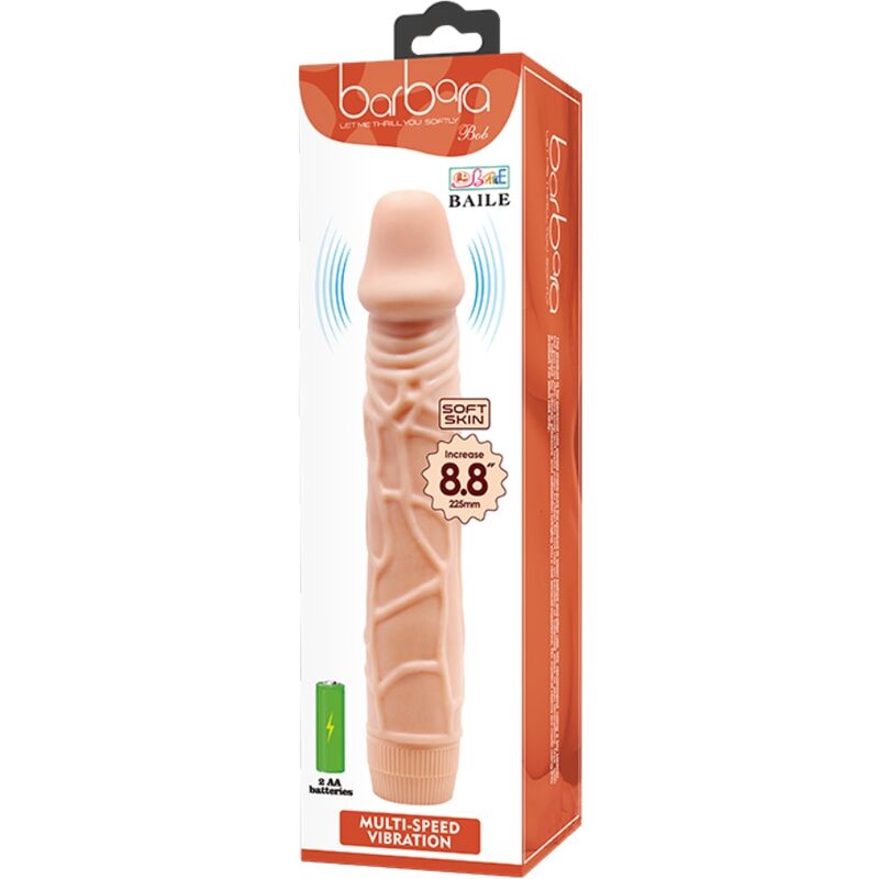 BAILE - VIBRATEUR RÉALISTE BOB 22,5 CM CHAIR BAILE