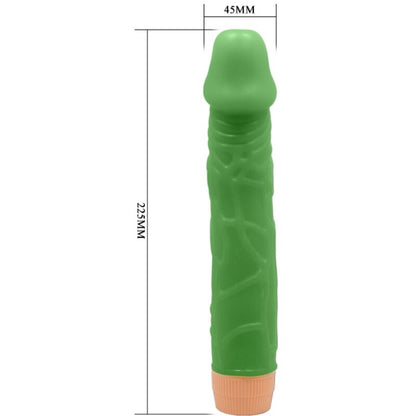 BAILE - VIBRATEUR RÉALISTE BILL 22,5 CM VERT BAILE