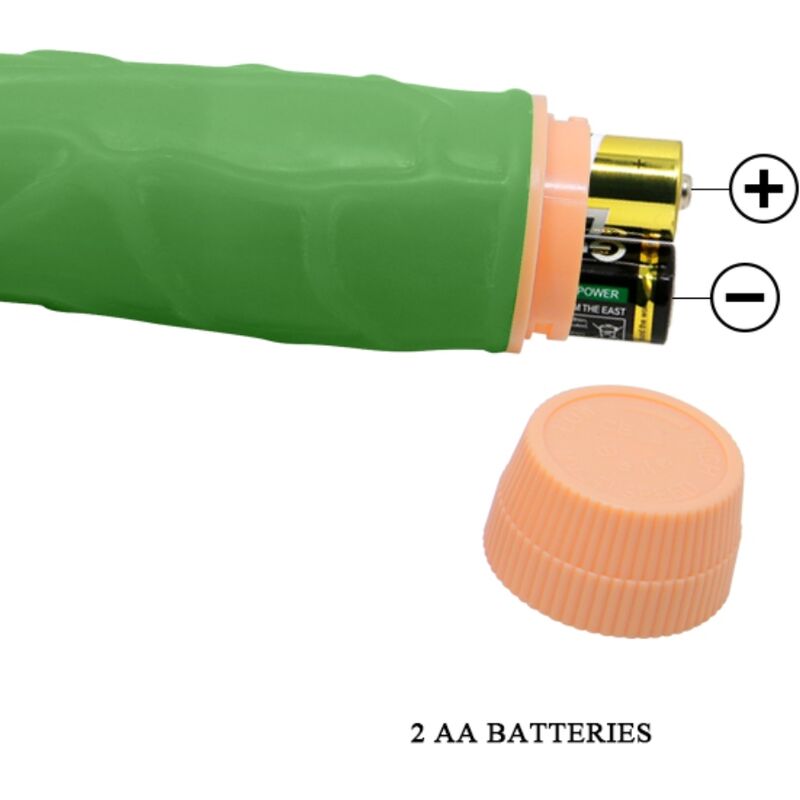 BAILE - VIBRATEUR RÉALISTE BILL 22,5 CM VERT BAILE
