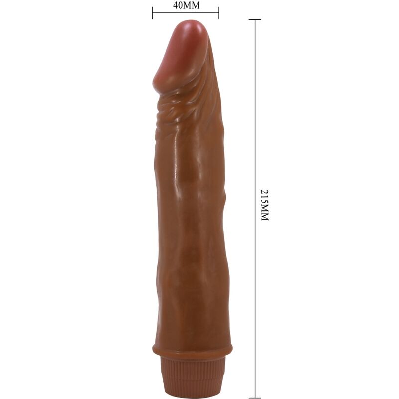 BAILE - VIBRATEUR RÉALISTE NAIN 21 CM MULÂTRE BAILE