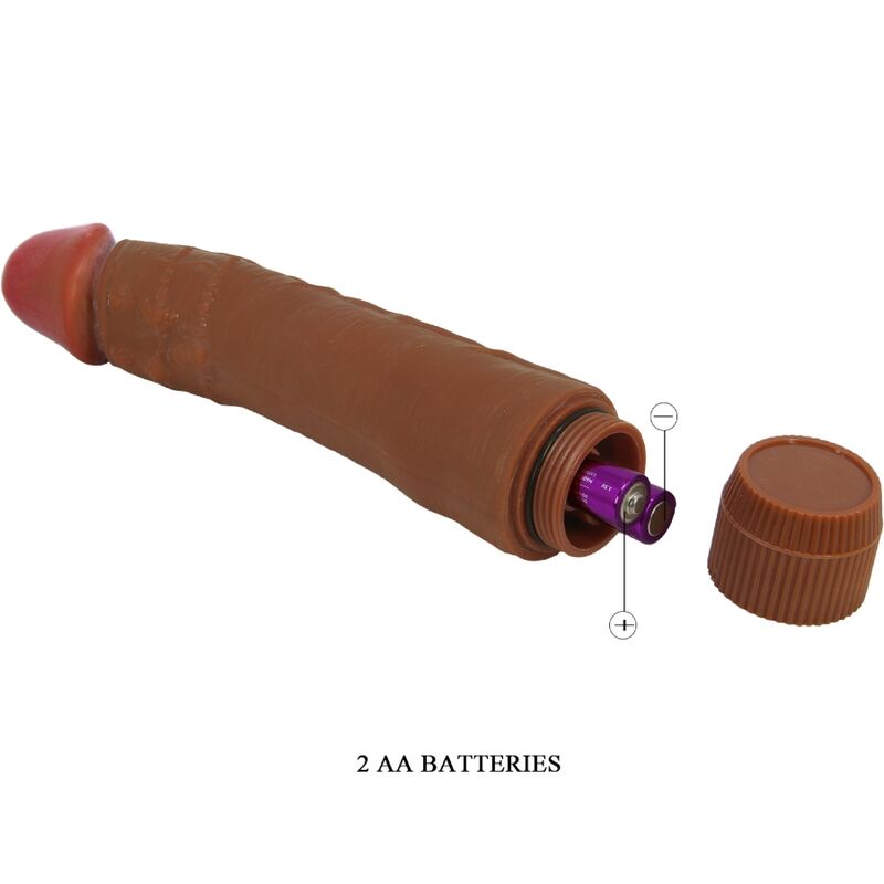 BAILE - VIBRATEUR RÉALISTE DYBBUK 24 CM MULÂTRE BAILE