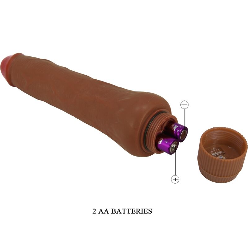 BAILE - VIBRATEUR RÉALISTE DRYADE 25 CM MULÂTRE BAILE