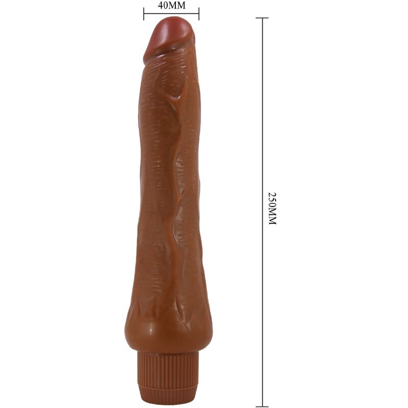 BAILE - VIBRATEUR RÉALISTE DRYADE 25 CM MULÂTRE BAILE