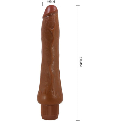 BAILE - VIBRATEUR RÉALISTE DRYADE 25 CM MULÂTRE BAILE