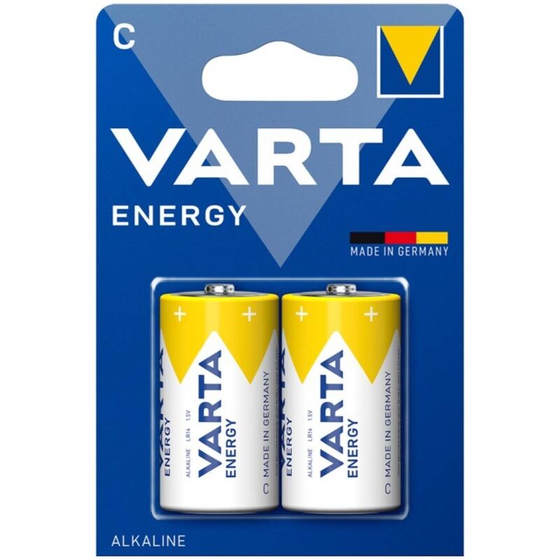 VARTA - PILE ALCALINE ENERGY C LR14 BLISTER*2 VARTA