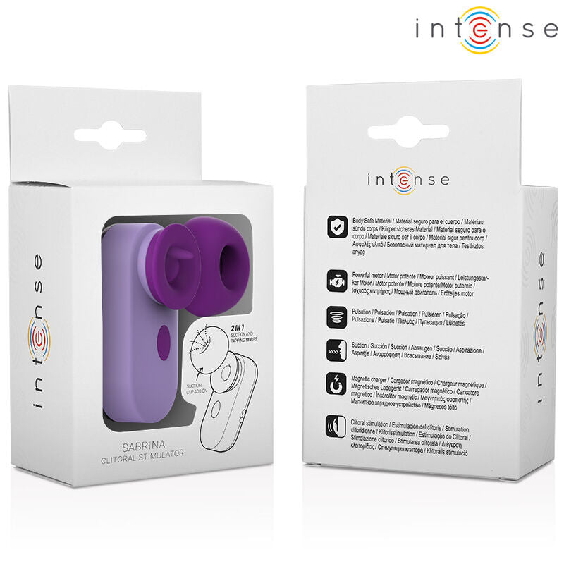 INTENSE - STIMULATEUR DE CLITO SABRINA VIOLET INTENSE FUN TOYS