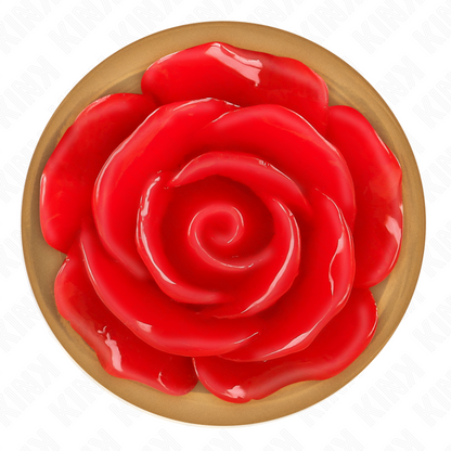 KINK - PLUG ANAL OR ROSE AVEC ROSE ROUGE S KINK PLEASURE PLUGS