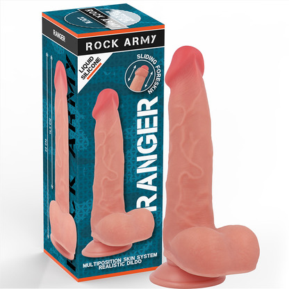 ROCKARMY - RANGER EN SILICONE LIQUIDE 22 CM -O- 3,6 CM ROCK ARMY