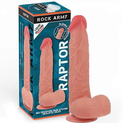 ROCKARMY - RAPTOR SILICONE LIQUIDE 24 CM -O- 4,4 CM ROCK ARMY