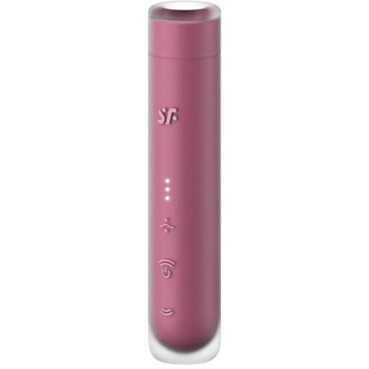 SATISFYER - STIMULATEUR DE CLITORIS FIRST KISS WAVE GARNET SATISFYER AIR PULSE