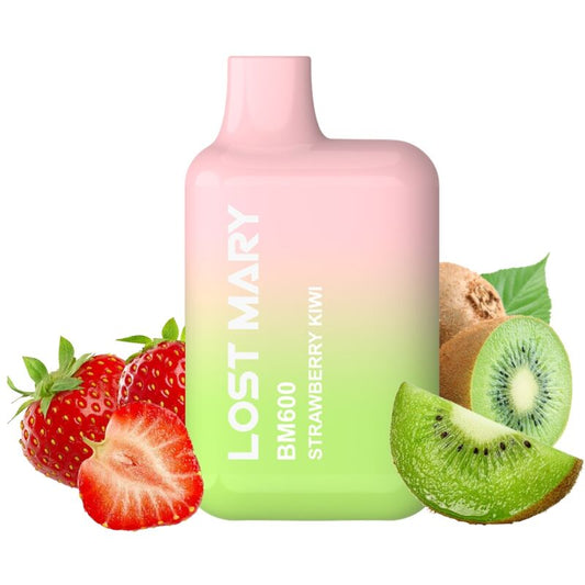 LOST MARY - BM600 VAPER NICOTINE 2% JETABLE FRAISE KIWI LOST MARY
