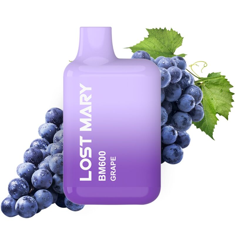 LOST MARY - BM600 VAPER NICOTINE 2% JETABLE RAISIN LOST MARY